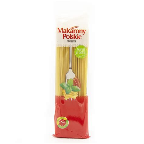 MAKARONY POLSKIE 14oz SPAGHETTI European Food Express