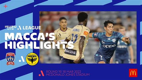 Newcastle Jets V Wellington Phoenix Macca S Extended Highlights