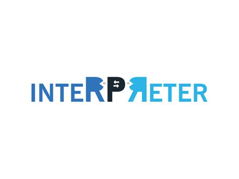 interpreter logo by Krunal Soni on Dribbble