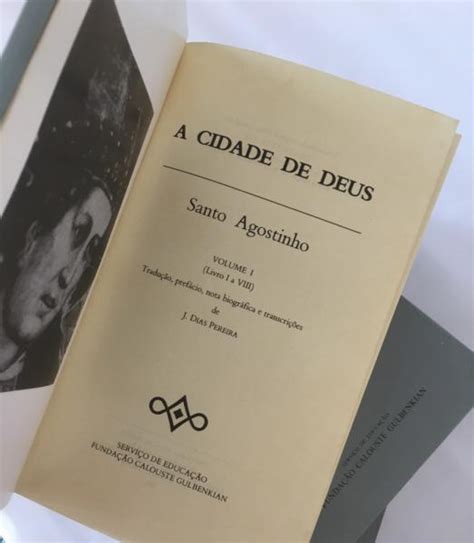 A Cidade De Deus Vol I Livros I A Viii By Augustine Of Off