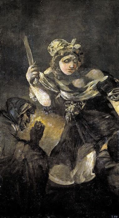 Goya Y Lucientes Francisco De Judit Y Holofernes Part Prado Museum