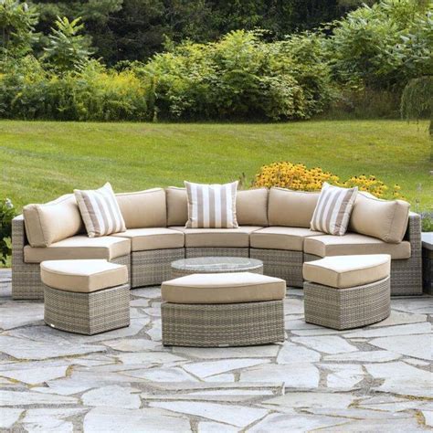 Sunvilla Laguna Piece Woven Fire Sectional