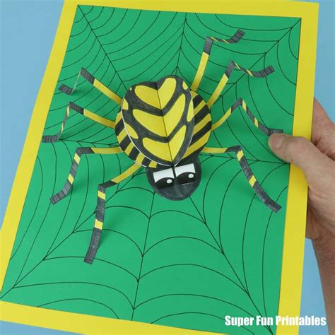 Printable Spider Craft