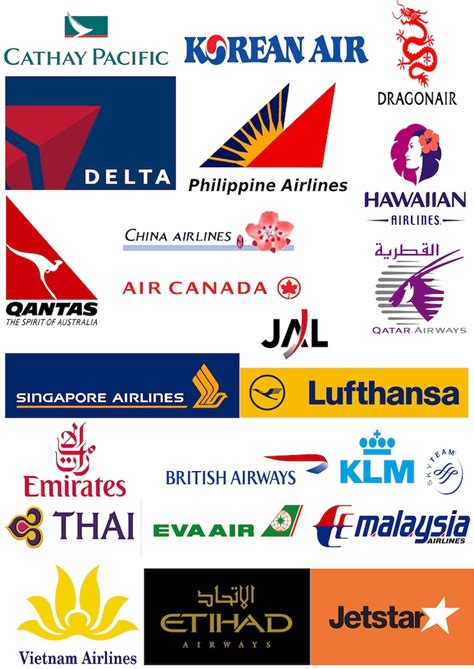 International Airline Logos