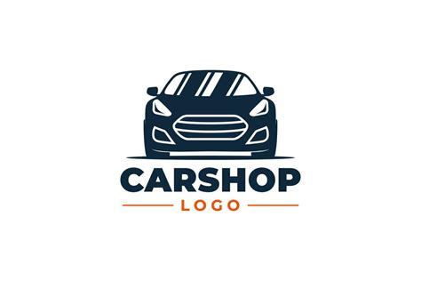 car shop logo template sedan 26303317 Vector Art at Vecteezy