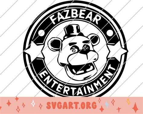 Fazbear Entertainment Fnaf Freddy Svg Free Fazbear Entertainment Fnaf Freddy Svg Download