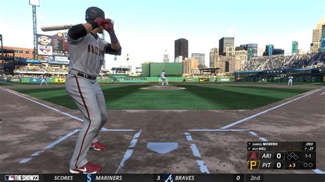 MLB The Show 23 Dbacks Vs Pirates Game 44 Mlbtheshow Franchise