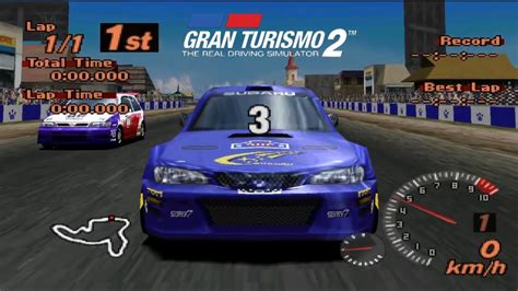 Gran Turismo Fullhd Subaru Impreza B Rally Car Duckstation