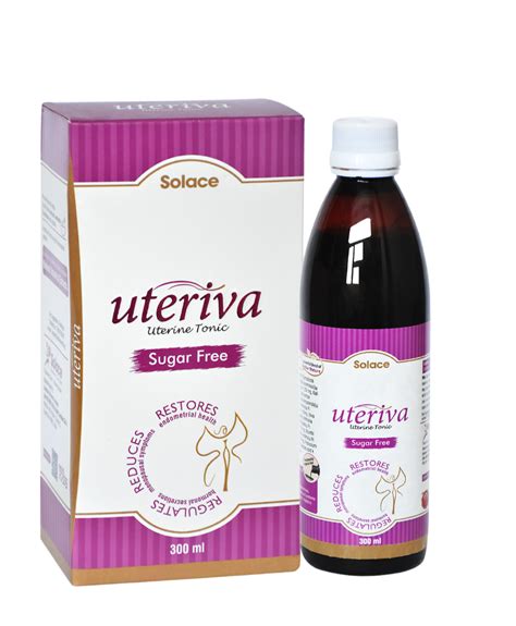 UTERIVA AYURVEDIC UTERINE SYRUP 300 ML For Clinical Packaging Type