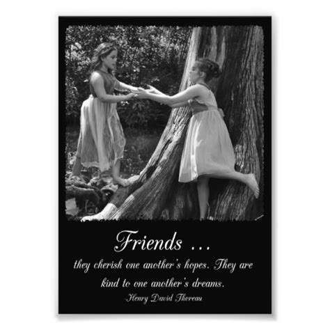 Friendship Henry David Thoreau Quote Photo Print | Zazzle