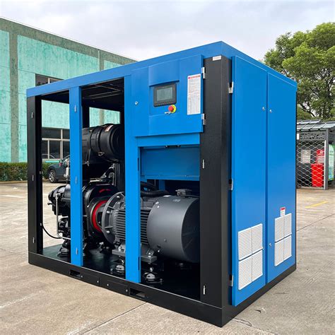 Energy Saving Two Stage Compression Screw Air Compressor For Sale