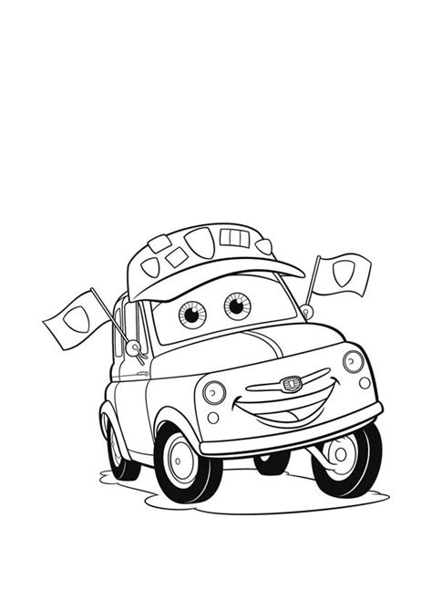 Printable Cartoon Car