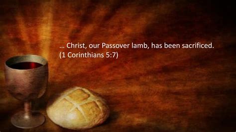 Jesus The Passover Lamb Ppt Download