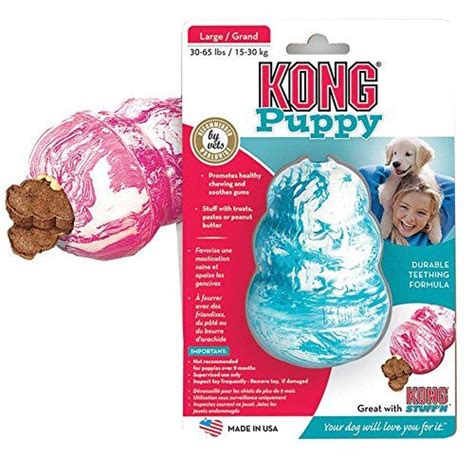 Kong Puppy Kong Toy Color May Be Pink Or Blue Check Out This Great