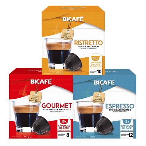 Kit 48 Cápsulas Café Bicafé P Máquinas Dolce Gusto Bicafé Brasil