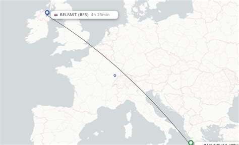 Direct Non Stop Flights From Zakinthos To Belfast Schedules