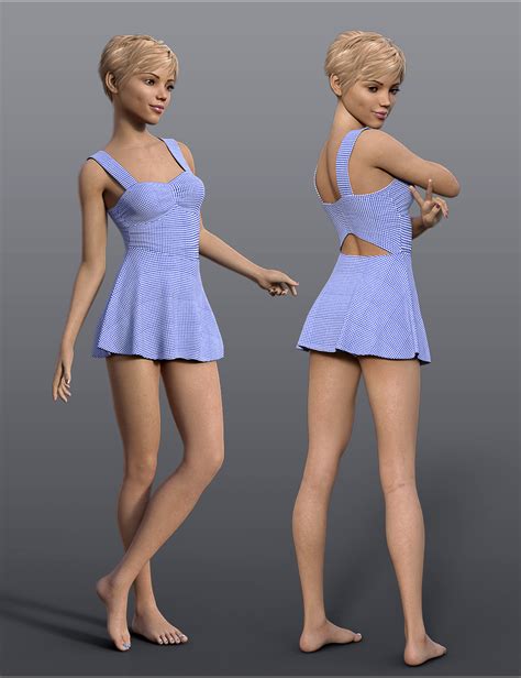 Dforce Handc One Piece Swimsuit B For Genesis 8 Female S Daz 3d