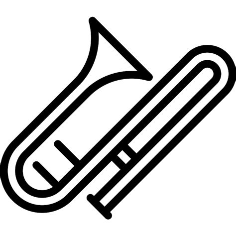 Trombone Vector SVG Icon (15) - SVG Repo Free SVG Icons