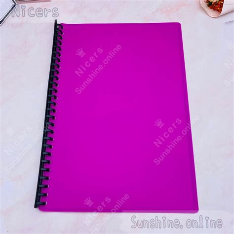 Long Size 35 X 24 Cm Short Size 30 X 24 Cm Clear Book File Folder