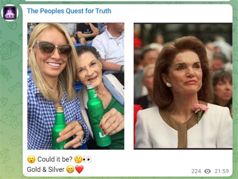 Jackie Kennedy Onassis Alive And Partying With Her Granddaughter