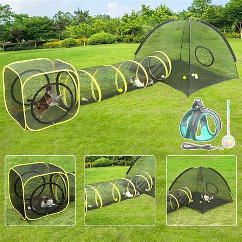 Free Shipping Wilwolfer 5pc Cat Toys Tunnel Portable Pets Kitty Mesh