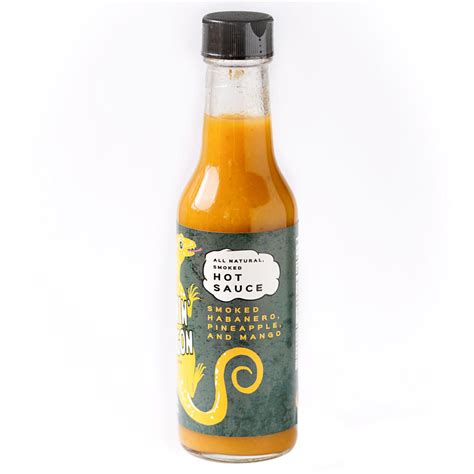 Smoked Habanero And Pineapple Mango Hot Sauce 148ml The Gourmet Warehouse