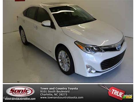 2013 Blizzard White Pearl Toyota Avalon Hybrid Limited 83263538 Photo