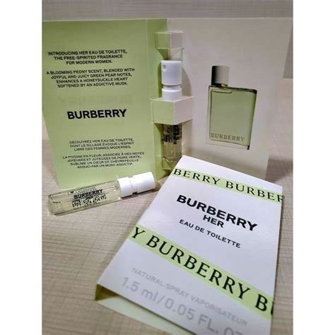 Amostra Burberry Her EDT 1 5 Ml ORIGINAL