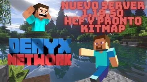 Nuevo Server Hcf Y Pronto Kitmap Minecraft Bedrock Youtube