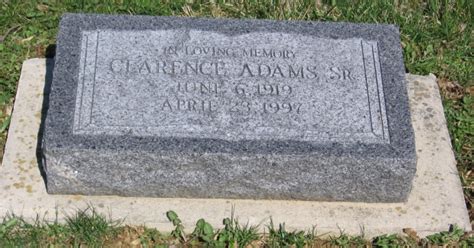 Clarence Carpenter Adams Sr 1919 1997 Memorial Find A Grave