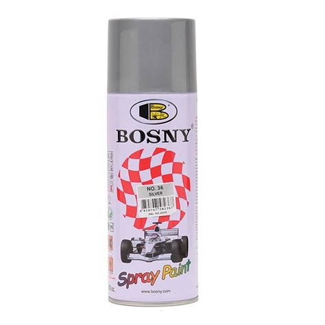 Bosny 36 Silver Spray Paint 400CC Shopee Philippines