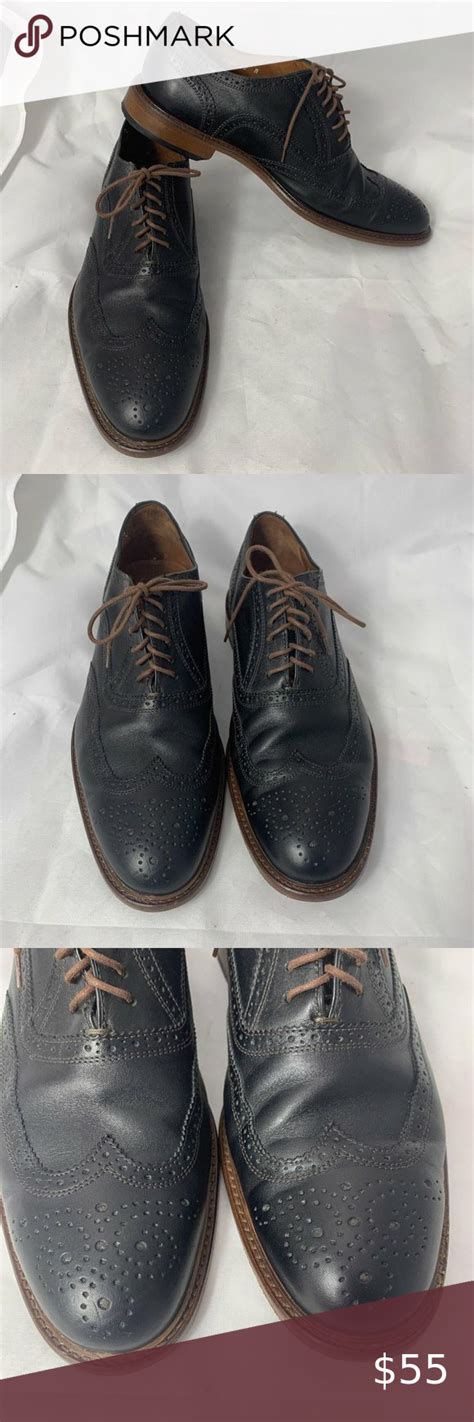 Mercanti Fiorentini Mens Wingtip Oxfords Size 12m 6650 Shoes Made In