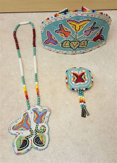 Native American Beaded Roses