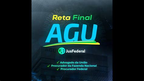 Curso Reta Final Agu Lan Amento Youtube