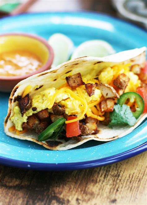 Egg And Potato Breakfast Taco Recipe