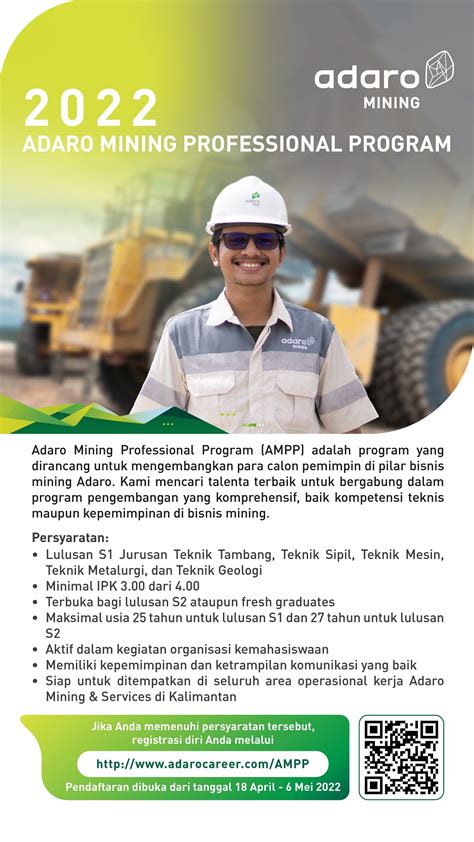 Lowongan Kerja Pt Adaro Energy Tbk Adaro Group Madingloker