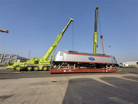 Alstom Unloads 2 New TRAXX Electric Locomotives in Israel - Railway Supply