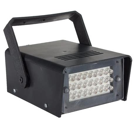 Mini V W Led Operated Dj Strobe Lights Disco Party Club