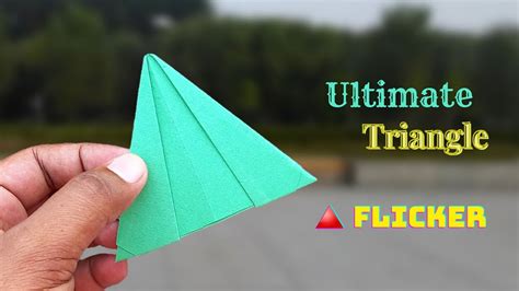 How To Make Ultimate Flying Flicker Equilateral Triangle Flicker