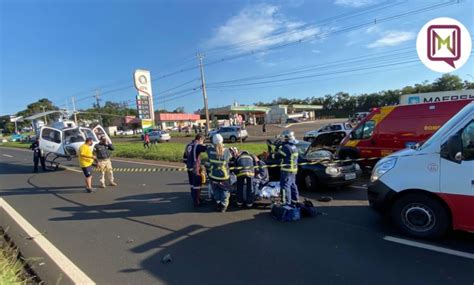 Mulher Morre Após Colisão Entre Carro E Caminhoneta Na Br 376 Em