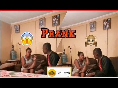 Prank Mwen Di Madanm Mwen Eskel Renmen Zanmi M Nan YouTube