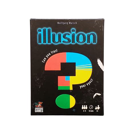 Illusion Card Game Hard Box Editionlarge Cardscomplete Great Shape