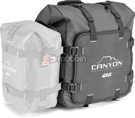 贈り物 BICストアGIVI Canyon Monokey 25 Liter Water Resistant Saddlebags Left