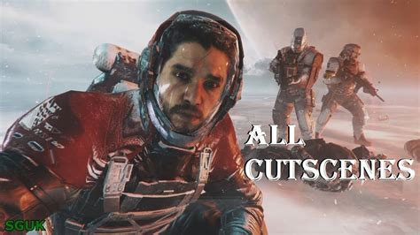 Call Of Duty Infinite Warfare All Salen Kotch Character Cutscenes Story Mode Kit Harington Cod