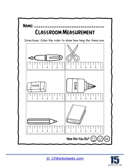 Non Standard Units Of Measure Worksheets Worksheets