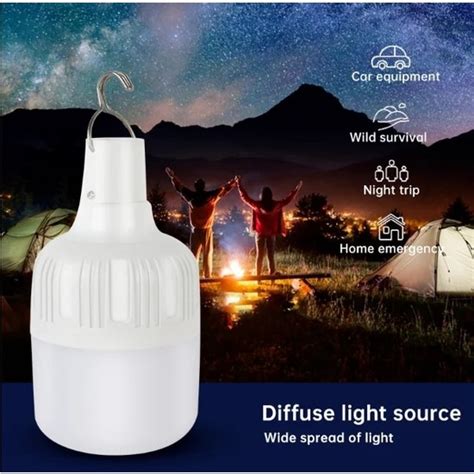 Xiyu Shop BEYAZ 30W Şarj Edilebilir Kamp LED Işıkları W Fiyatı