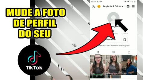 Como Mudar A Foto De Perfil Do Tik Tok - COMO MUDAR FOTO DE PERFIL DO TIKTOK - PASSO A PASSO - YouTube
