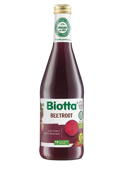 Biotta Rote Beete 500 ml Amazon de Lebensmittel Getränke