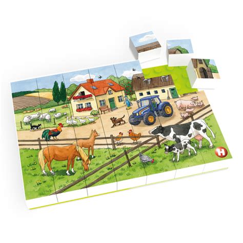 Hubelino Puzzle Leben Auf Dem Bauernhof Teilig Ab Jahre