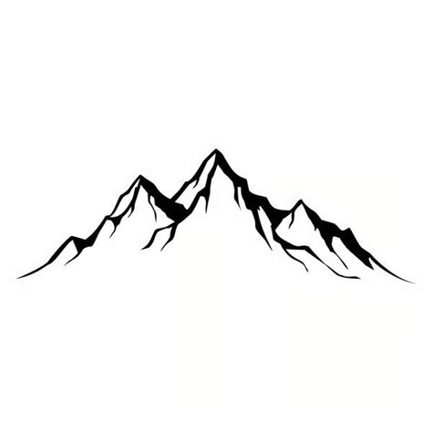 Mountains SVG, PNG, Mountain Forest SVG, Mountain SVG, Moun | Inspire Uplift | Mountain drawing ...